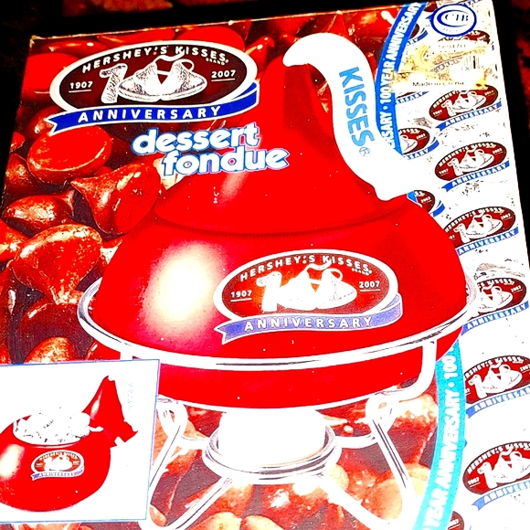 Hershey's Food Fondue Other - 😀Dessert Fondue - 100 Anniversary Hershey's Kisses Brand New unused